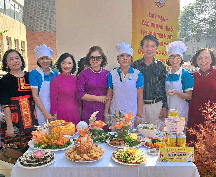 Ngọc Hà rộn ràng Ngày hội Đại đoàn kết: Lan tỏa sức mạnh 95 năm truyền thống MTTQ Việt Nam- Ảnh 5.