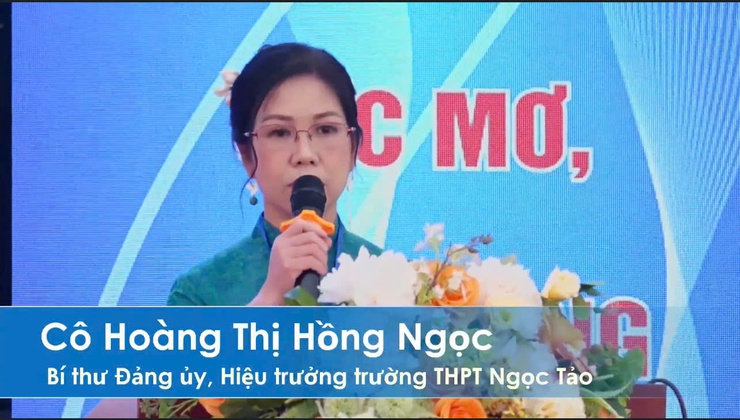 Gặp mặt cựu học sinh Trường THPT Ngọc Tảo "Hẹn ước vì tương lai"- Ảnh 4.
