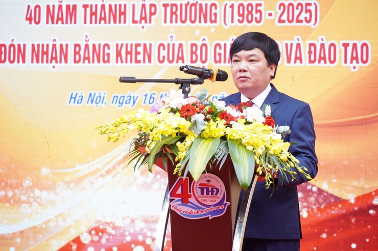 Trường THPT Trần Hưng Đạo – Hà Đông long trọng kỷ niệm 40 năm xây dựng và phát triển- Ảnh 4.