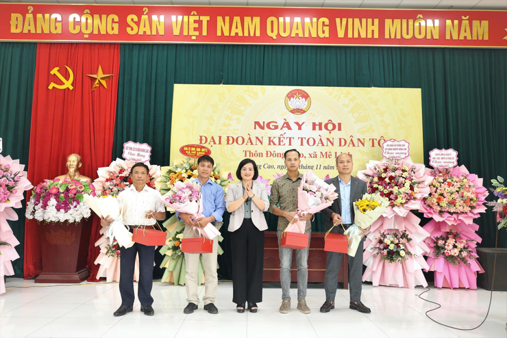 Mê Linh: Tưng bừng Ngày hội Đại đoàn kết toàn dân tộc năm 2025- Ảnh 3.