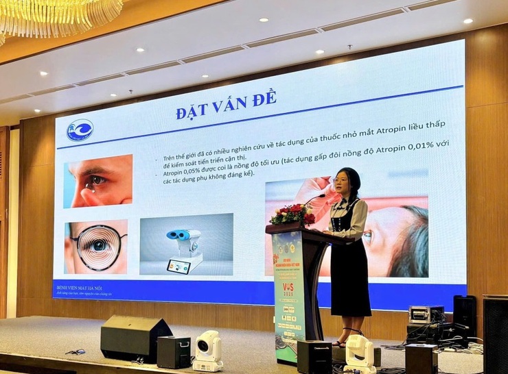 Bệnh viện Mắt Hà Nội nhiều bài báo cáo khoa học chất lượng được ứng dụng trong điều trị- Ảnh 1.