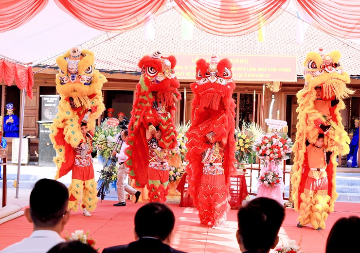 THÔN CHÂU PHONG TỔ CHỨC LỄ KHÁNH THÀNH CÔNG TRÌNH TRÙNG TU, TÔN TẠO DI TÍCH QUỐC GIA NGHÈ LÀNG QUẬY CHÂU PHONG VÀ NGÀY HỘI ĐẠI ĐOÀN KẾT TOÀN DÂN TỘC NĂM 2025- Ảnh 6.