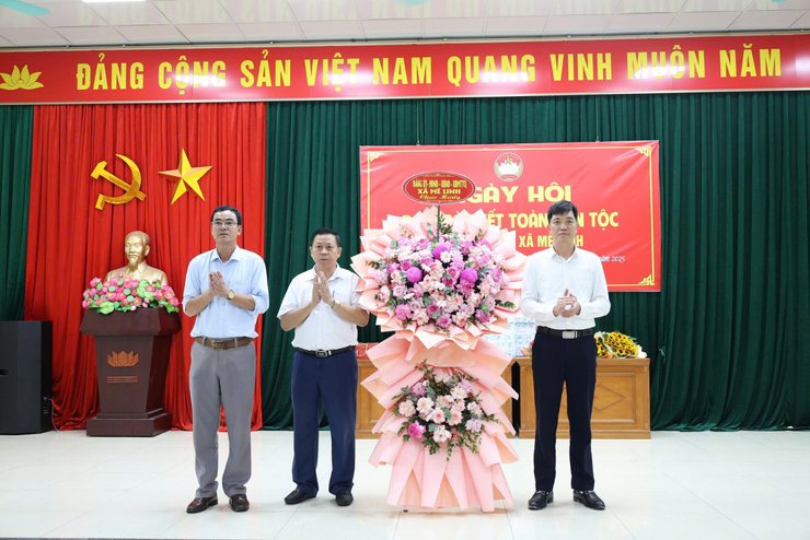 Mê Linh: Tưng bừng Ngày hội Đại đoàn kết toàn dân tộc năm 2025- Ảnh 7.