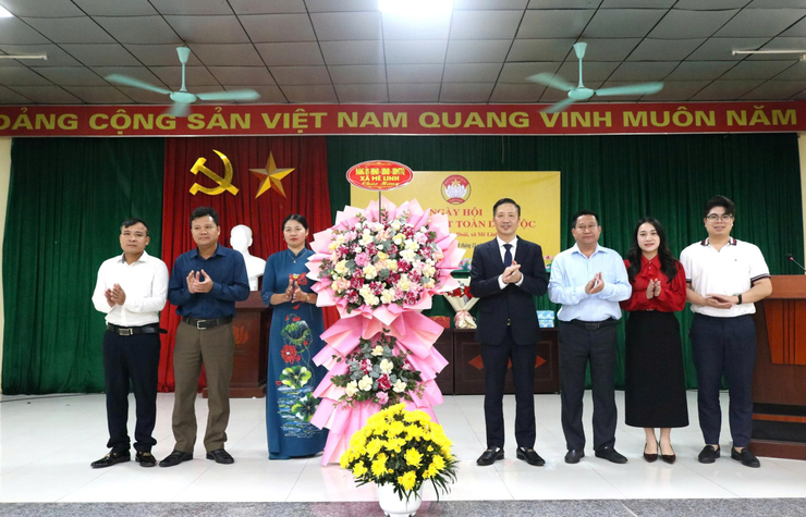 Mê Linh: Tưng bừng Ngày hội Đại đoàn kết toàn dân tộc năm 2025- Ảnh 8.