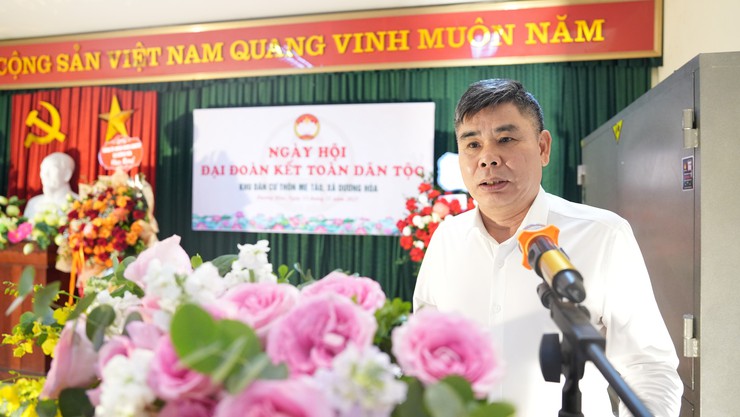 Khu dân cư thôn Me Táo rộn ràng Ngày hội Đại đoàn kết toàn dân tộc năm 2025 - Ảnh 10.