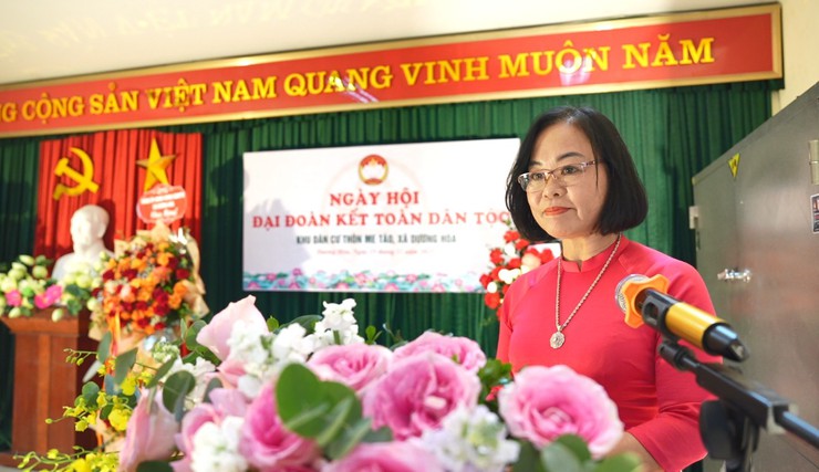 Khu dân cư thôn Me Táo rộn ràng Ngày hội Đại đoàn kết toàn dân tộc năm 2025 - Ảnh 8.