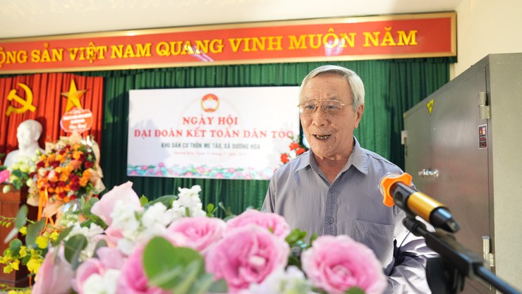 Khu dân cư thôn Me Táo rộn ràng Ngày hội Đại đoàn kết toàn dân tộc năm 2025 - Ảnh 9.