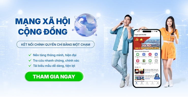 Mạng xã hội cộng đồng - Nơi người dân Hà Nội kết nối chính quyền chỉ bằng một chạm- Ảnh 1.