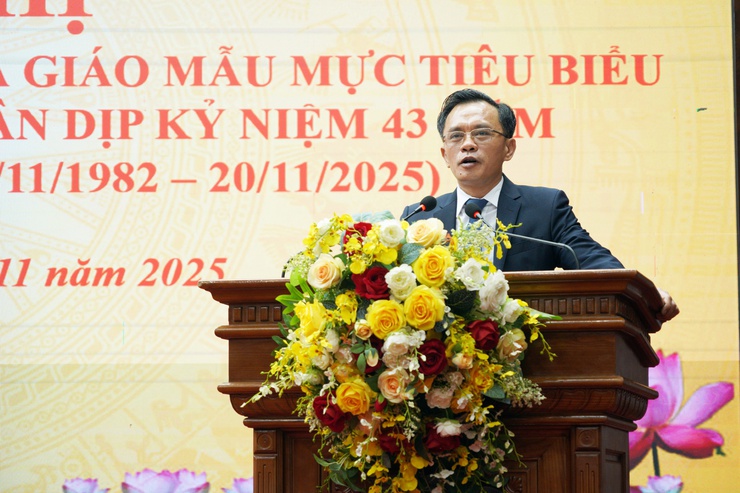 Chương Mỹ biểu dương điển hình tiên tiến, nhà giáo mẫu mực tiêu biểu ngành giáo dục và đào tạo- Ảnh 7.