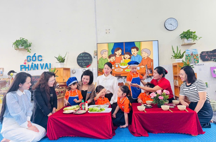 Trường Mầm non Sơn Đông: Phát triển tình cảm và kỹ năng xã hội cho trẻ mầm non- Ảnh 5.