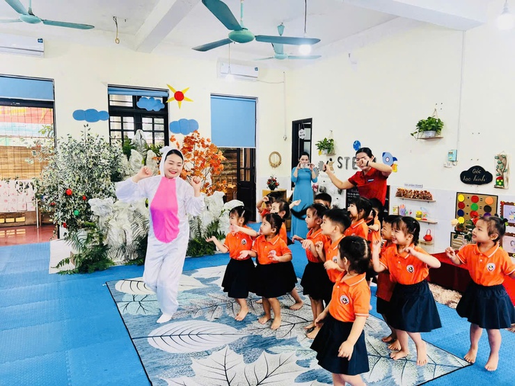 Trường Mầm non Sơn Đông: Phát triển tình cảm và kỹ năng xã hội cho trẻ mầm non- Ảnh 14.