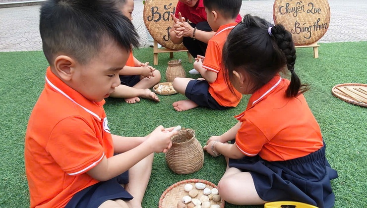 Trường Mầm non Sơn Đông: Phát triển tình cảm và kỹ năng xã hội cho trẻ mầm non- Ảnh 5.