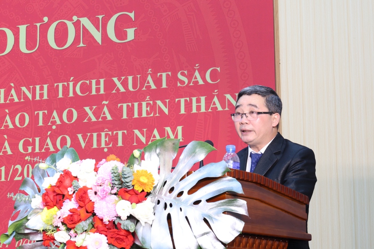 Xã Tiến Thắng tổ chức Lễ Tuyên dương khen thưởng các tập thể, cá nhân có thành tích xuất sắc năm học 2024-2025 - Ảnh 3.