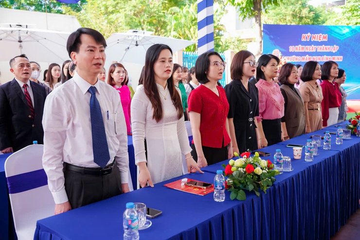 Mầm non Bình Minh – 10 năm: Hành trình phát triển vững mạnh, ngôi trường hạnh phúc – nơi gieo mầm yêu thương, nuôi dưỡng tâm hồn trẻ thơ- Ảnh 2.