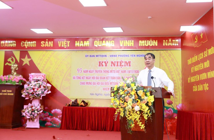 Phường Yên Nghĩa: lan tỏa đoàn kết, chăm lo an sinh cho Nhân dân- Ảnh 1.