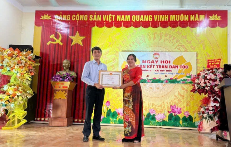 Xã Mỹ Đức sôi nổi nhiều hoạt động chào mừng ngày hội đại đoàn kết toàn- Ảnh 14.