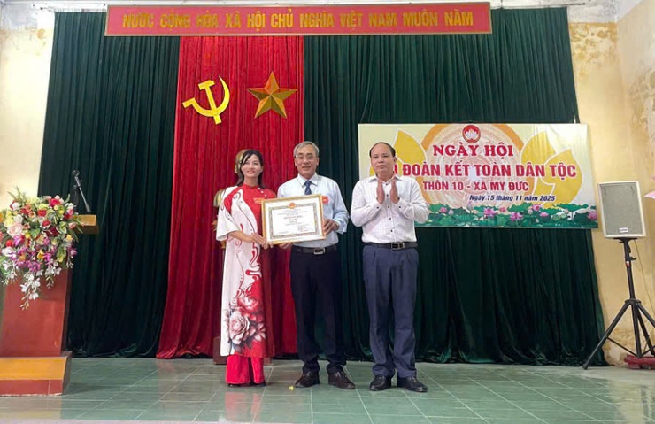 Xã Mỹ Đức sôi nổi nhiều hoạt động chào mừng ngày hội đại đoàn kết toàn- Ảnh 19.