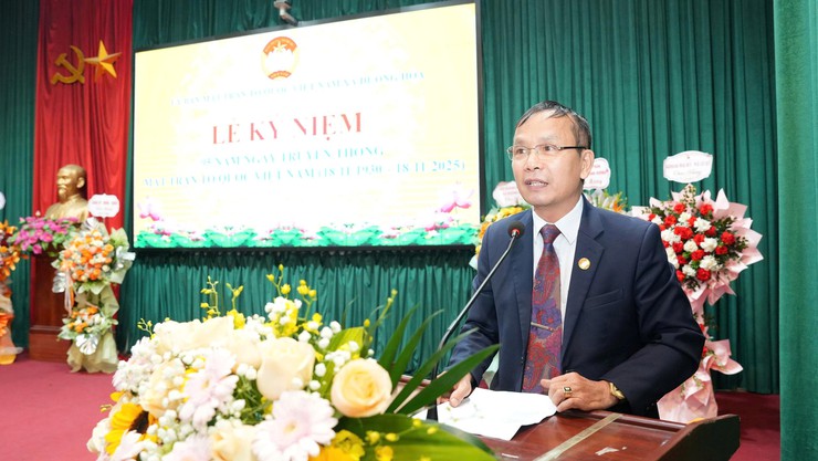 Lễ kỷ niệm 95 năm Ngày truyền thống Mặt trận Tổ quốc Việt Nam (18/11/1930-18/11/2025)- Ảnh 10.