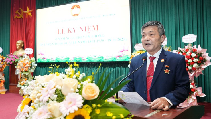 Lễ kỷ niệm 95 năm Ngày truyền thống Mặt trận Tổ quốc Việt Nam (18/11/1930-18/11/2025)- Ảnh 11.