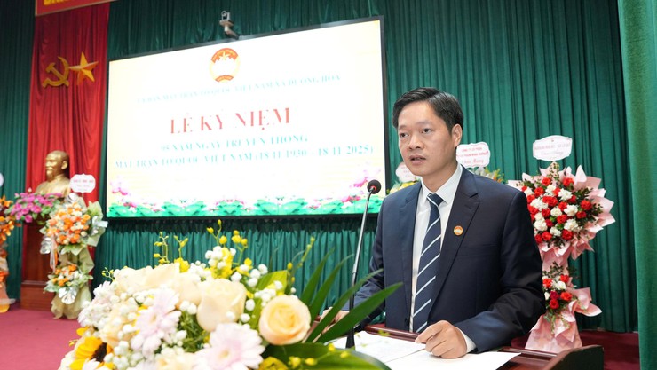 Lễ kỷ niệm 95 năm Ngày truyền thống Mặt trận Tổ quốc Việt Nam (18/11/1930-18/11/2025)- Ảnh 12.