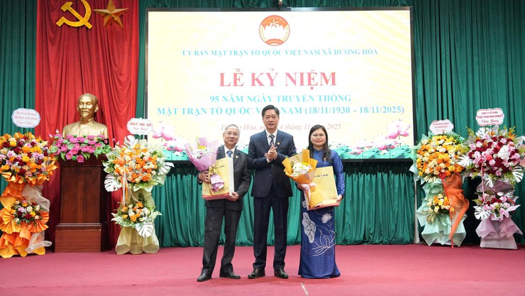 Lễ kỷ niệm 95 năm Ngày truyền thống Mặt trận Tổ quốc Việt Nam (18/11/1930-18/11/2025)- Ảnh 13.