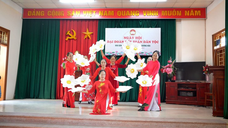 Ngày hội Đại đoàn kết toàn dân tộc khu dân cư thôn Chàng Chợ- Ảnh 2.