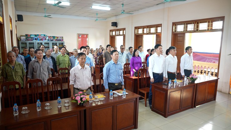 Ngày hội Đại đoàn kết toàn dân tộc khu dân cư thôn Chàng Chợ- Ảnh 3.