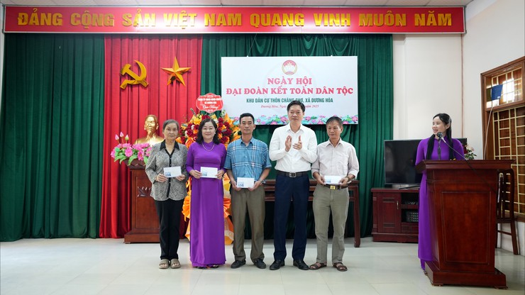 Ngày hội Đại đoàn kết toàn dân tộc khu dân cư thôn Chàng Chợ- Ảnh 8.