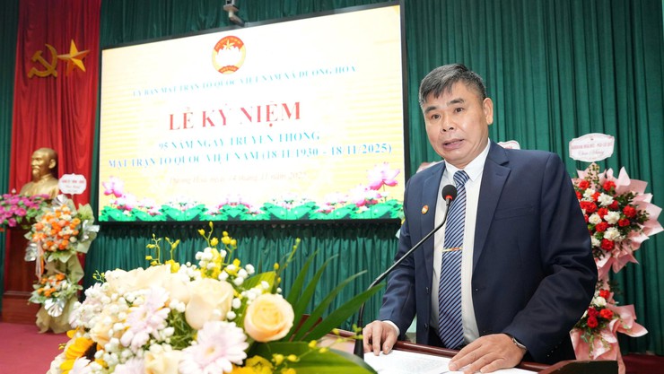 Lễ kỷ niệm 95 năm Ngày truyền thống Mặt trận Tổ quốc Việt Nam (18/11/1930-18/11/2025)- Ảnh 9.
