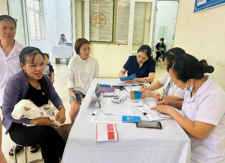 Xã Dương Hoà triển khai kế hoạch tiêm chủng mở rộng giai đoạn 2026-2028 - Ảnh 1.