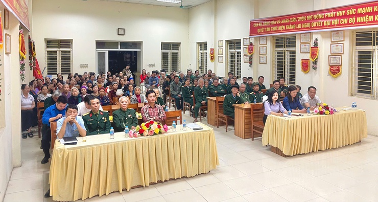 31/31 thôn trên địa bàn xã Thạch Thất sôi nổi tổ chức Ngày hội Đại đoàn kết toàn dân tộc năm 2025- Ảnh 14.