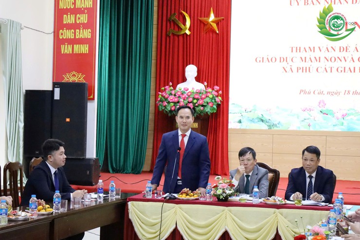 Xã Phú Cát tổ chức Hội nghị tham vấn Đề án phát triển giáo dục mầm non và giáo dục phổ thông giai đoạn 2026–2030- Ảnh 3.