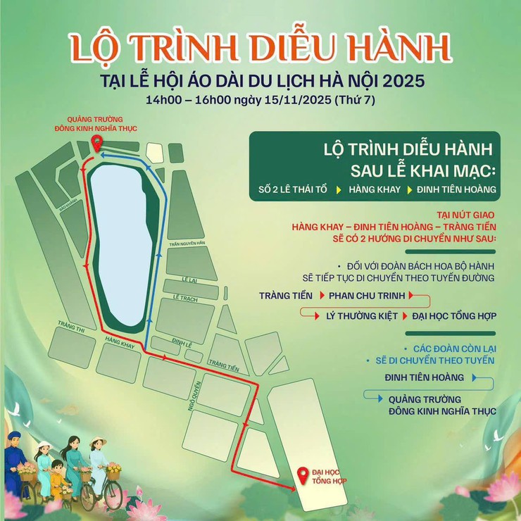 LỄ HỘI ÁO DÀI DU LỊCH HÀ NỘI 2025
Ngày hội Việt phục – BÁCH HOA BỘ HÀNH- Ảnh 2.