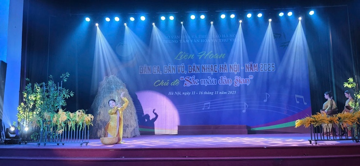 Phường Xuân Đỉnh đạt Giải Ba tại Liên hoan dân ca, dân vũ, dân nhạc Hà Nội năm 2025- Ảnh 3.