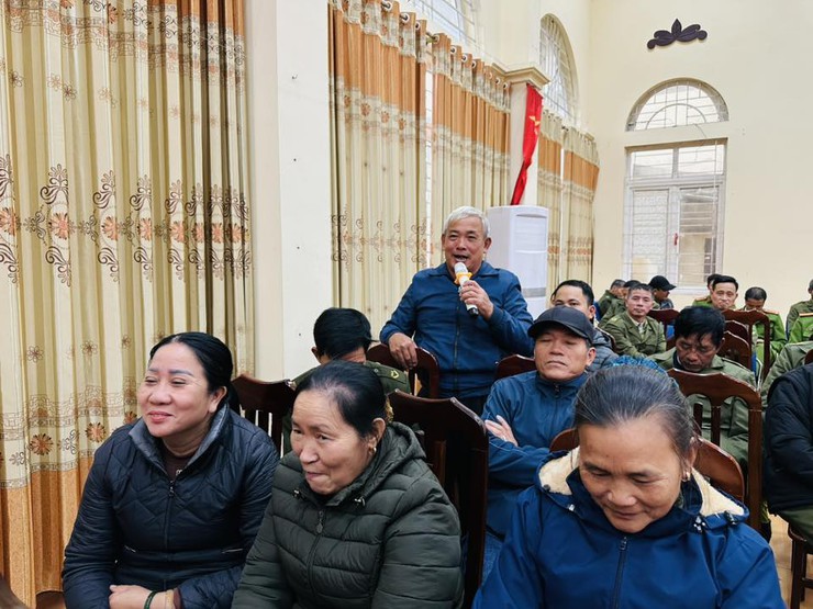 CÔNG AN XÃ HÒA XÁ TỔ CHỨC HỘI NGHỊ "CẢNH SÁT KHU VỰC LẮNG NGHE Ý KIẾN NHÂN DÂN" NĂM 2025- Ảnh 6.