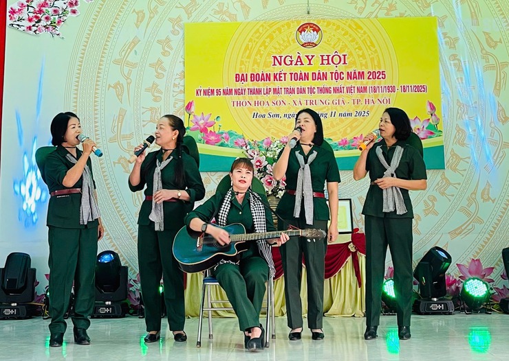 THÔN HOA SƠN TỔ CHỨC NGÀY HỘI ĐẠI ĐOÀN KẾT TOÀN DÂN TỘC NĂM 2025- Ảnh 11.