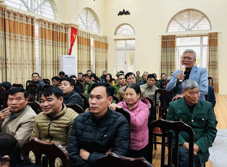 CÔNG AN XÃ HÒA XÁ TỔ CHỨC HỘI NGHỊ "CẢNH SÁT KHU VỰC LẮNG NGHE Ý KIẾN NHÂN DÂN" NĂM 2025- Ảnh 8.