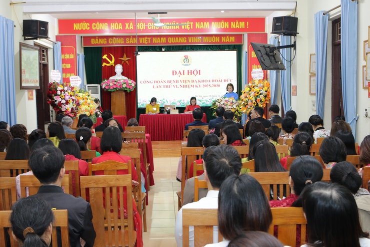 Công đoàn Bệnh viện đa khoa Hoài Đức vững bước đổi mới, chăm lo tốt hơn cho người lao động- Ảnh 1.