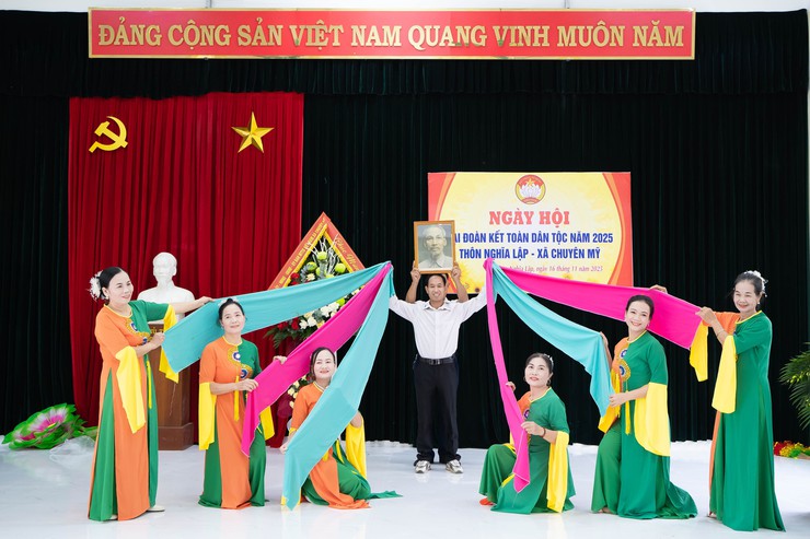 Sôi nổi Ngày hội Đại đoàn kết thôn Nghĩa Lập- Ảnh 2.