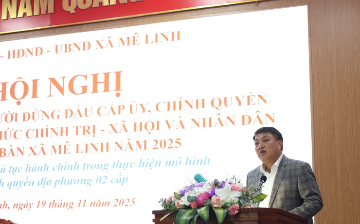 Xã Mê Linh: Đối thoại về cải cách thủ tục hành chính trong thực hiện mô hình chính quyền địa phương 2 cấp- Ảnh 4.