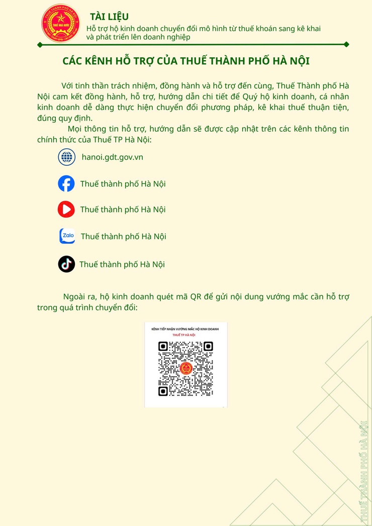 TRIỂN KHAI TUYÊN TRUYỀN, HỖ TRỢ HỘ KINH DOANH CHUYỂN ĐỔI TỪ THUẾ KHOÁN SANG KÊ KHAI VÀ PHÁT TRIỂN LÊN DOANH NGHIỆP- Ảnh 12.
