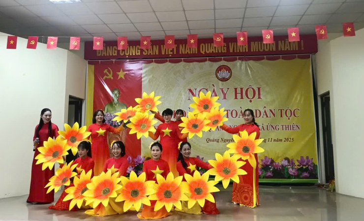 Thôn Quảng Nguyên và Phú Lương Hạ tổ chức Ngày hội Đại đoàn kết toàn dân tộc- Ảnh 2.