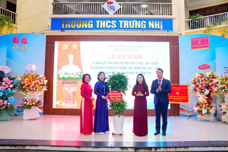 Phường Hai Bà Trưng: trường THCS Trưng Nhị viết tiếp truyền thống là niềm tự hào của ngành giáo dục Thủ đô.- Ảnh 6.