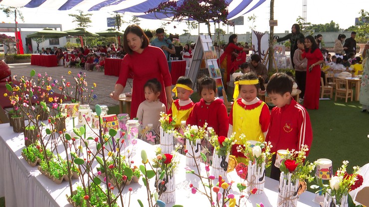 Trường Mầm non Phú Xuyên A Kỷ niệm ngày nhà giáo Việt nam 20/11 và đón Bằng công nhận Trường đạt chuẩn Quốc gia mức độ 2.- Ảnh 8.