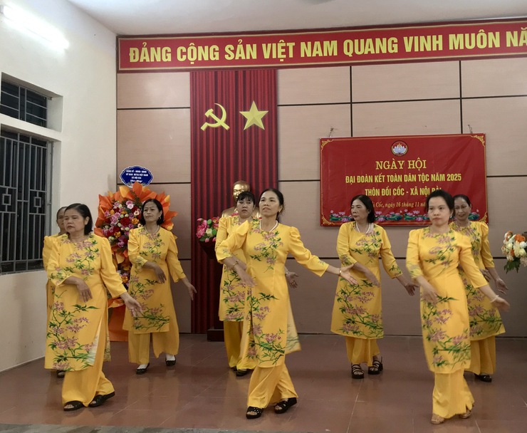 Thôn Đồi Cốc tổ chức ngày hội đoàn kết toàn dân tộc năm 2025- Ảnh 9.