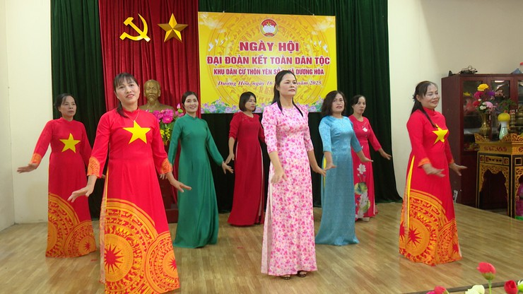 Lan toả tinh thần đoàn kết tại Ngày hội Đại đoàn kết toàn dân tộc năm 2025 tại thôn Yên Sở 1- Ảnh 2.