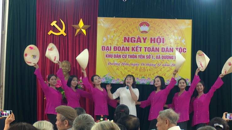 Lan toả tinh thần đoàn kết tại Ngày hội Đại đoàn kết toàn dân tộc năm 2025 tại thôn Yên Sở 1- Ảnh 3.