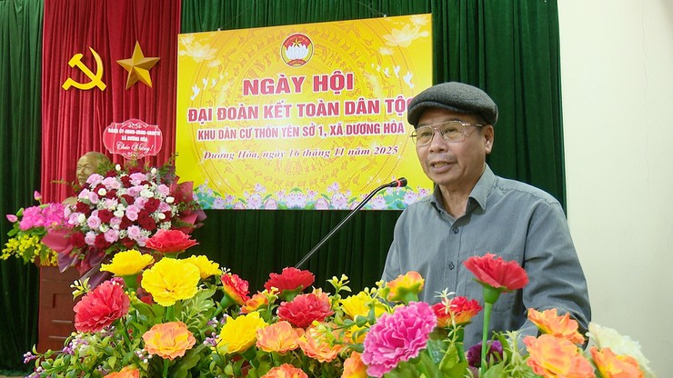 Lan toả tinh thần đoàn kết tại Ngày hội Đại đoàn kết toàn dân tộc năm 2025 tại thôn Yên Sở 1- Ảnh 6.