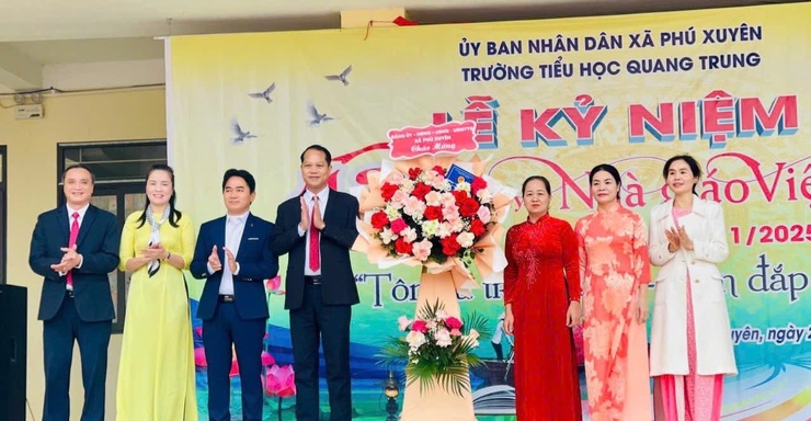XÃ PHÚ XUYÊN TỔ CHỨC KỶ NIỆM 43 NĂM NGÀY NHÀ GIÁO VIỆT NAM 20/11 TẠI CÁC CƠ SỞ GIÁO DỤC- Ảnh 7.