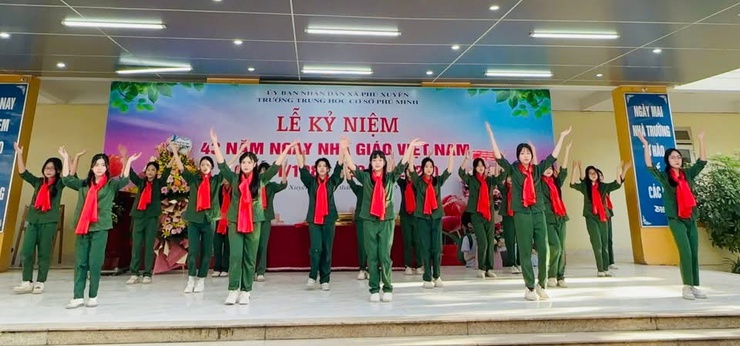 XÃ PHÚ XUYÊN TỔ CHỨC KỶ NIỆM 43 NĂM NGÀY NHÀ GIÁO VIỆT NAM 20/11 TẠI CÁC CƠ SỞ GIÁO DỤC- Ảnh 25.